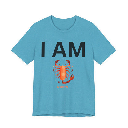 I AM Scorpio Unisex Short Sleeve Tee