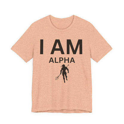 I AM Alpha Men Short Sleeve Tee