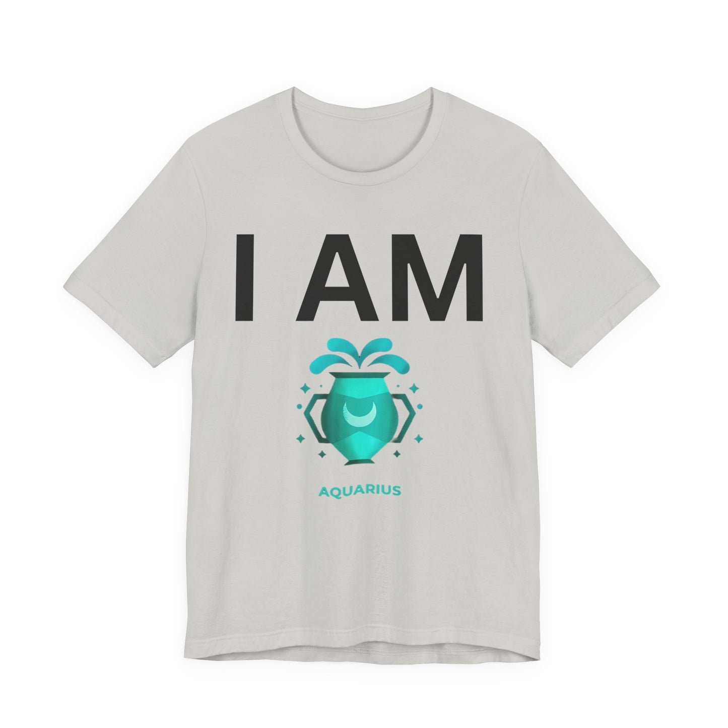 I AM Aquarius Unisex Short Sleeve Tee