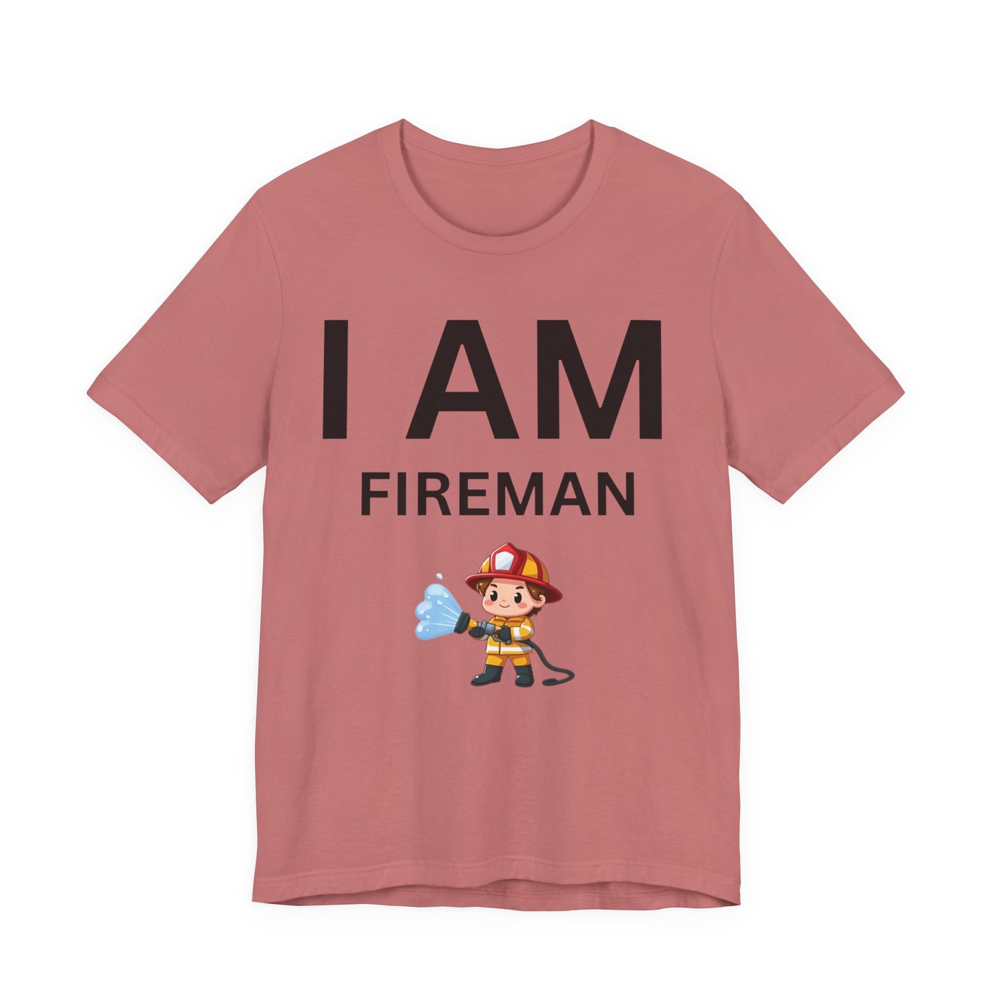 I AM Fireman Short Sleeve Tee