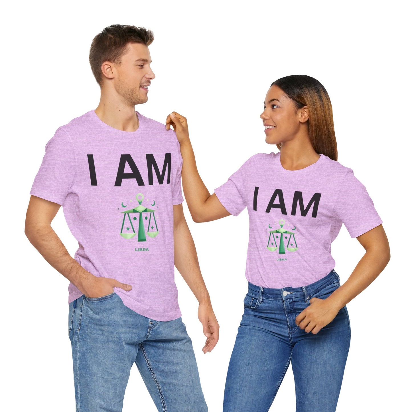 I AM Libra Unisex Short Sleeve Tee