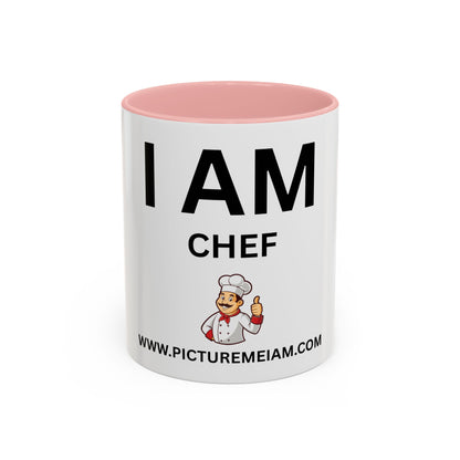 I AM Chef Inspirational Accent Coffee Mug - 11/15oz