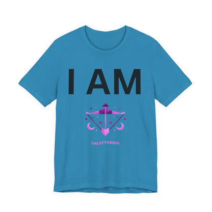 I AM Sagittarius Unisex Short Sleeve Tee