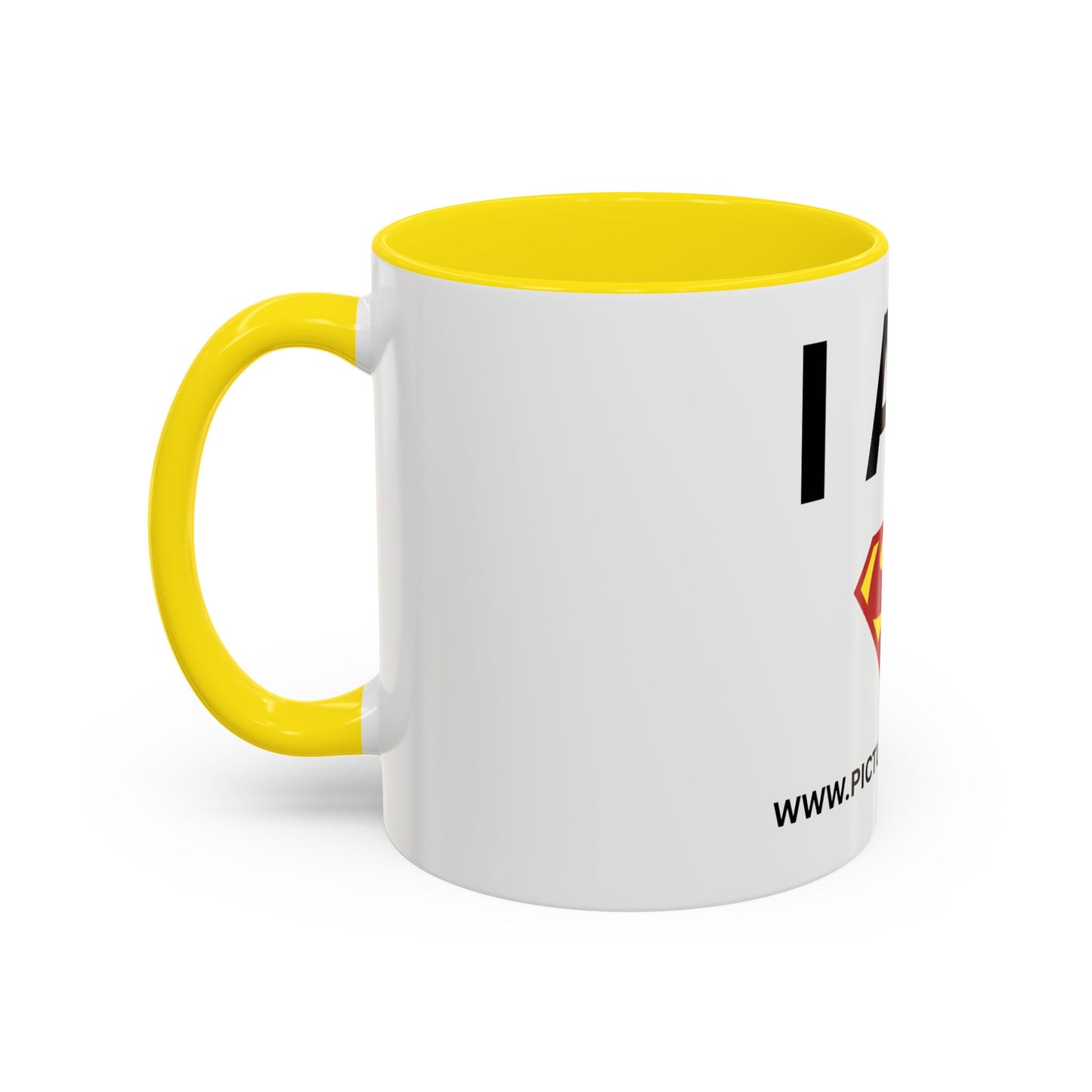 I AM Suprman Inspirational Accent Coffee Mug - 11/15oz