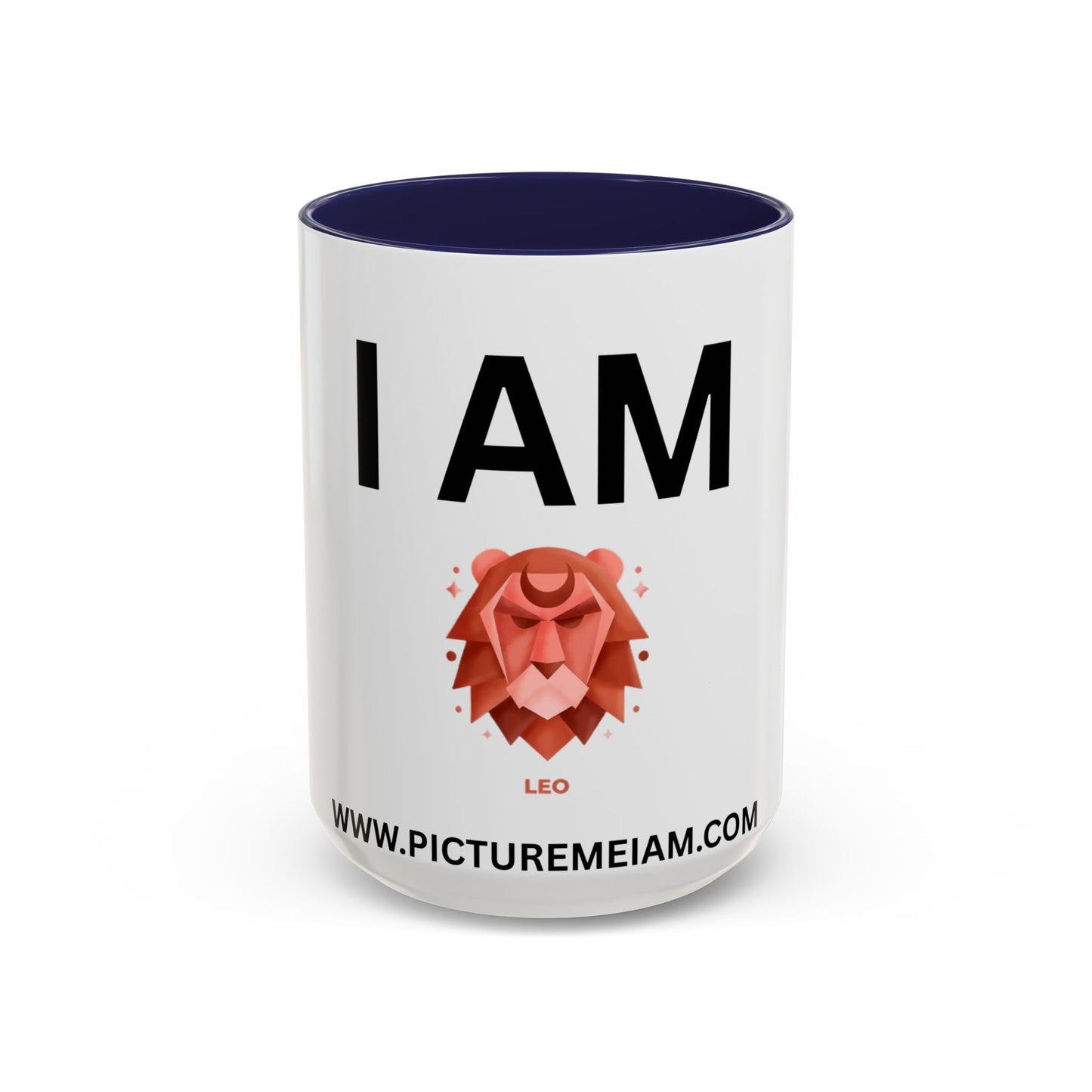 I AM Leo Inspirational Accent Coffee Mug - 11/15oz