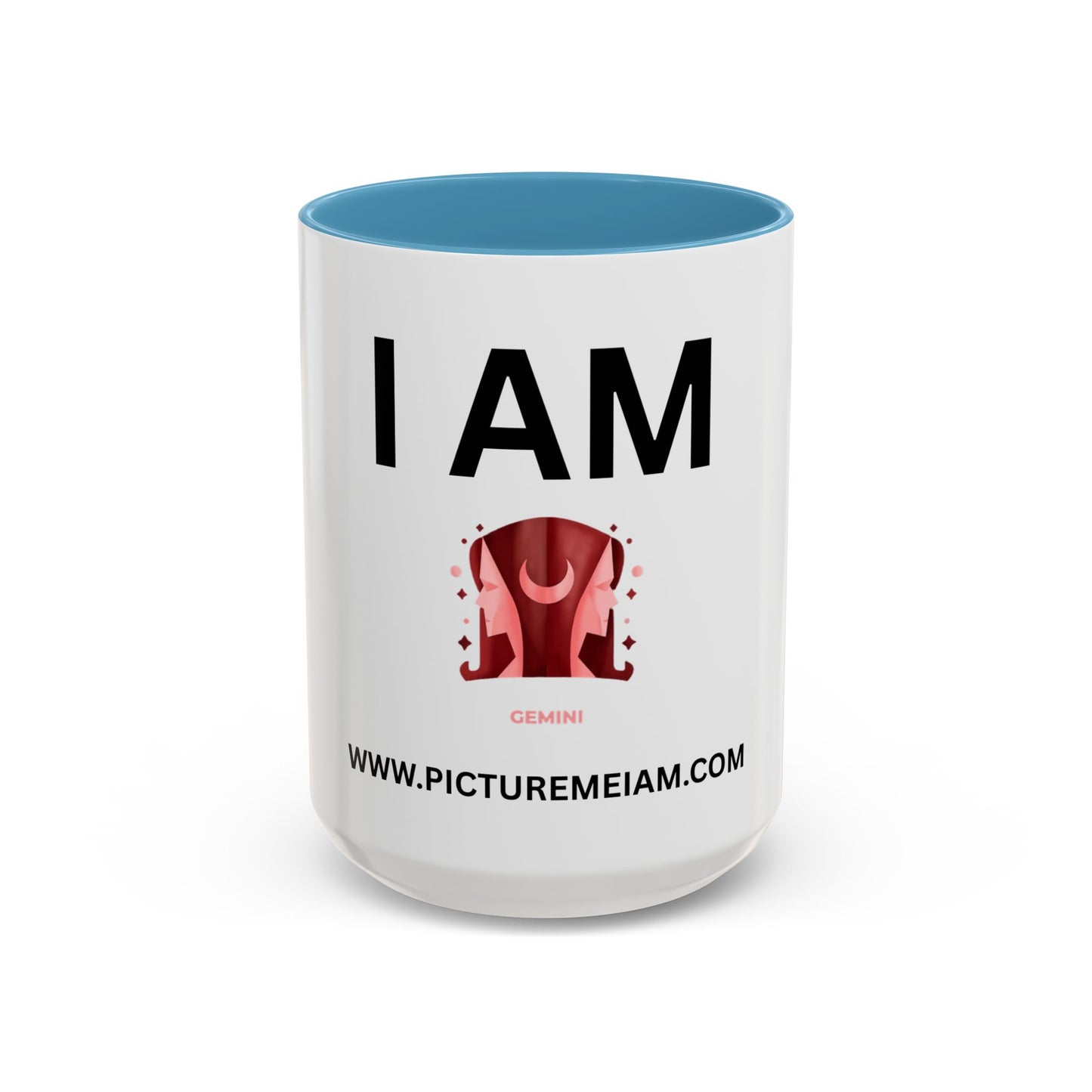 I AM Gemini Inspirational Accent Coffee Mug - 11/15oz