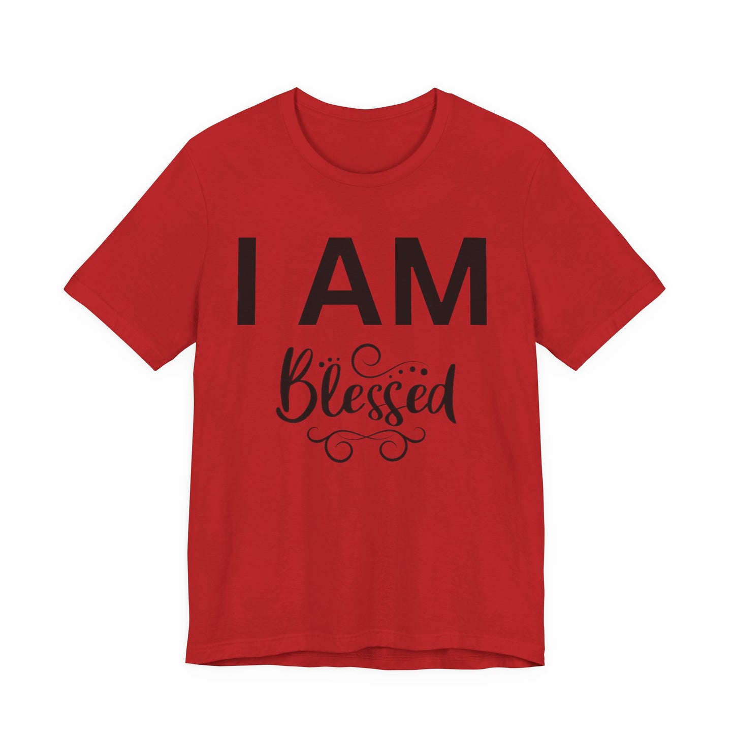 I AM Blessed Unisex Short Sleeve Tee