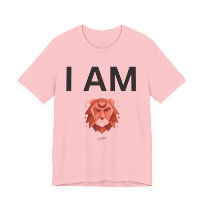 I AM Leo Unisex Short Sleeve Tee