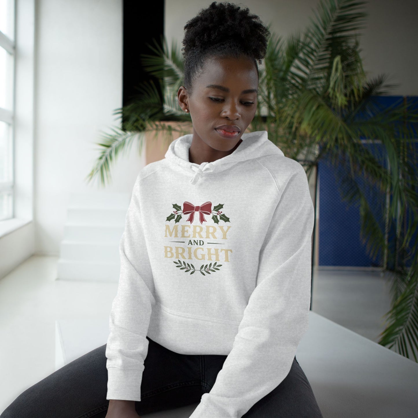 Merry and Bright Holiday Hoodie