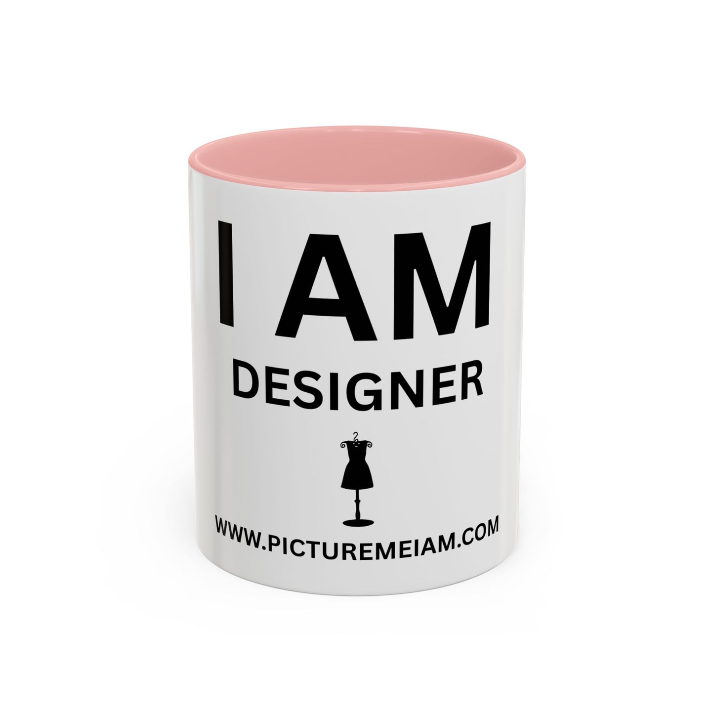 I AM Designer Inspirational Accent Coffee Mug - 11/15oz