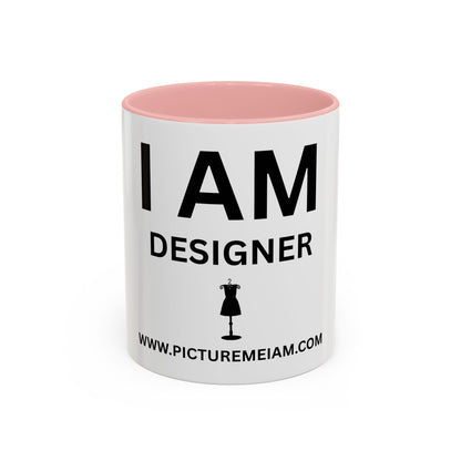 I AM Designer Inspirational Accent Coffee Mug - 11/15oz