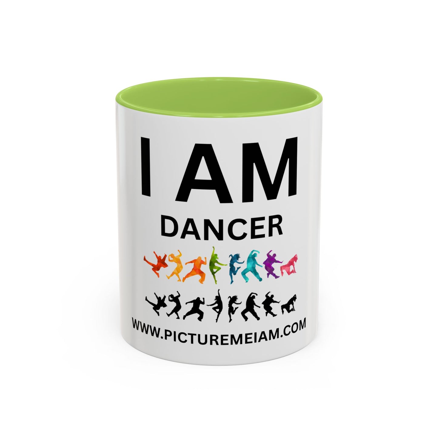 I AM Dancer Inspirational Accent Coffee Mug - 11/15oz
