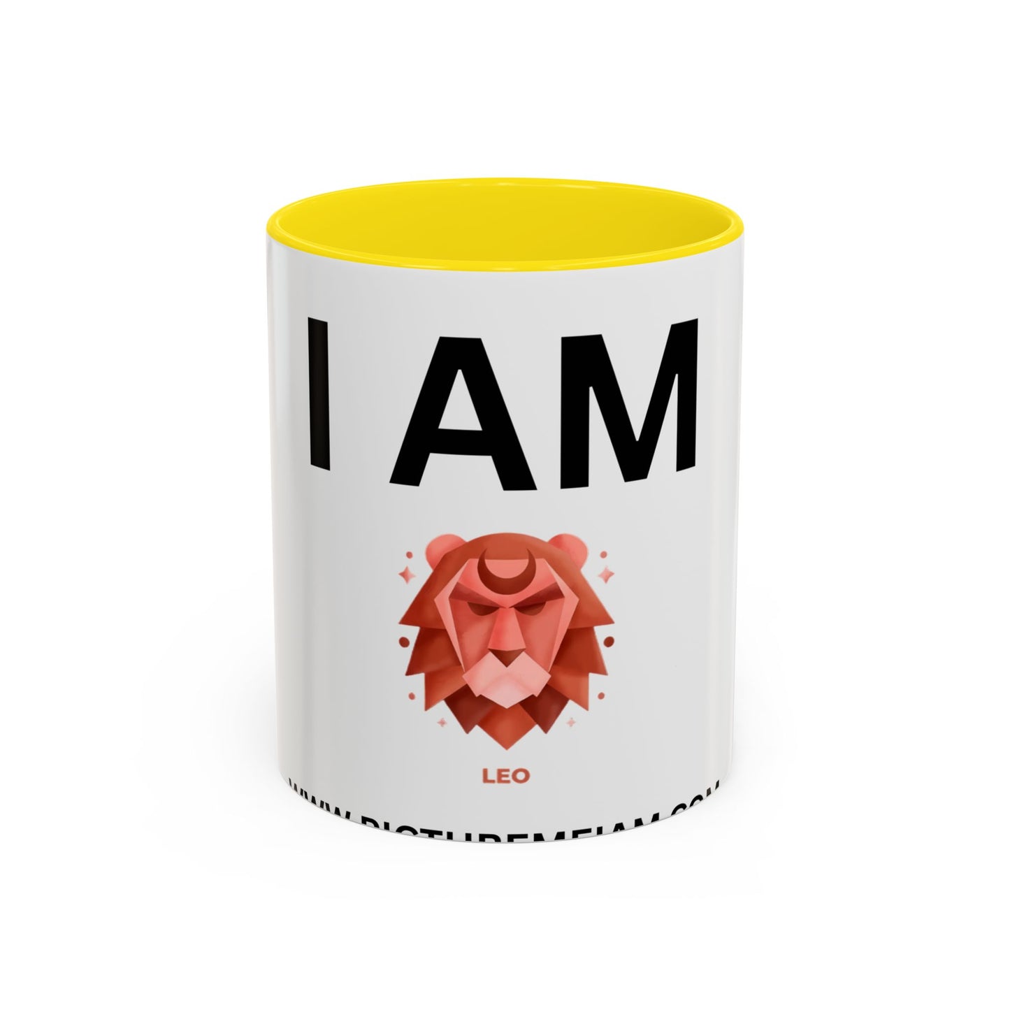I AM Leo Inspirational Accent Coffee Mug - 11/15oz