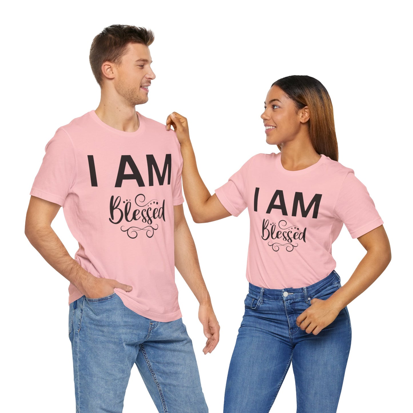 I AM Blessed Unisex Short Sleeve Tee
