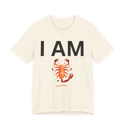I AM Scorpio Unisex Short Sleeve Tee
