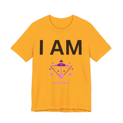 I AM Sagittarius Unisex Short Sleeve Tee