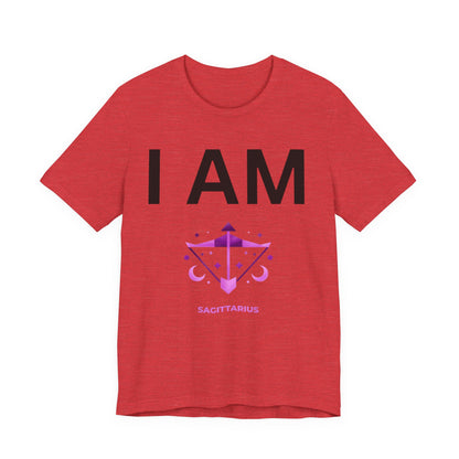 I AM Sagittarius Unisex Short Sleeve Tee