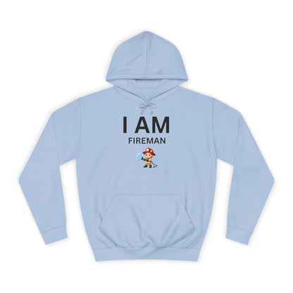 I AM Fireman Hoodie
