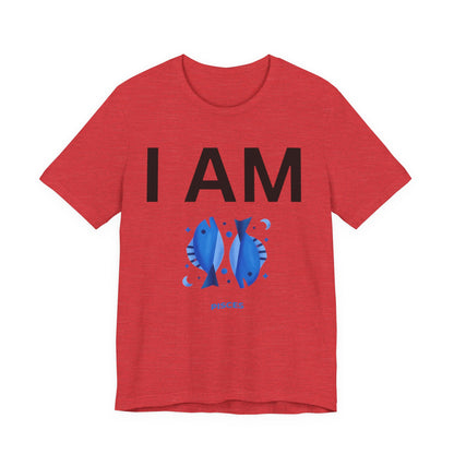 I AM Pisces Unisex Short Sleeve Tee