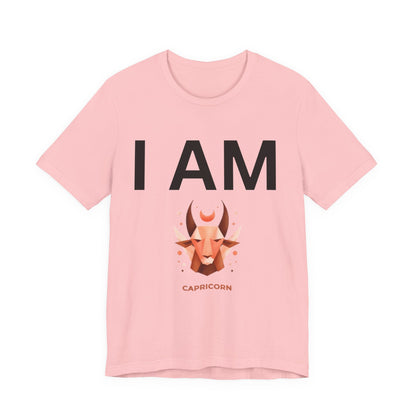 I AM Capricorn Unisex Short Sleeve Tee
