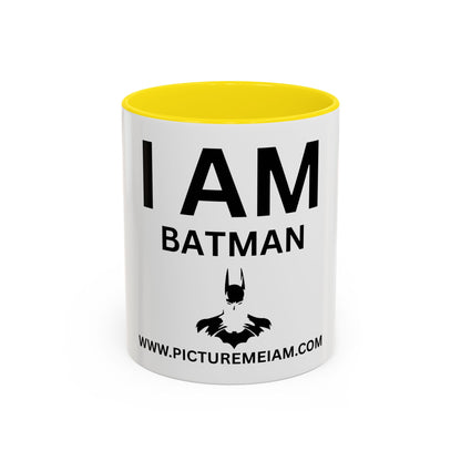 I AM Batman Inspirational Accent Coffee Mug - 11/15oz