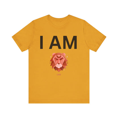 I AM Leo Unisex Short Sleeve Tee