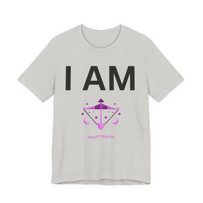 I AM Sagittarius Unisex Short Sleeve Tee