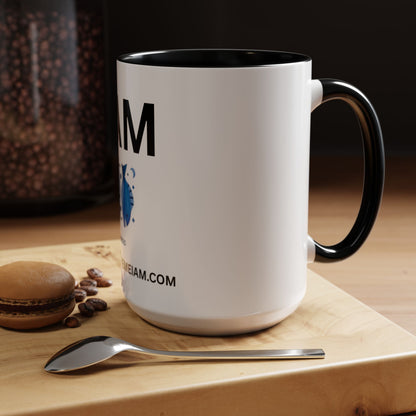 I AM Pisces Inspirational Accent Coffee Mug - 11/15oz