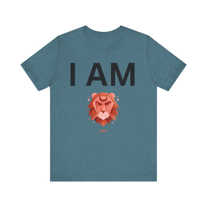 I AM Leo Unisex Short Sleeve Tee