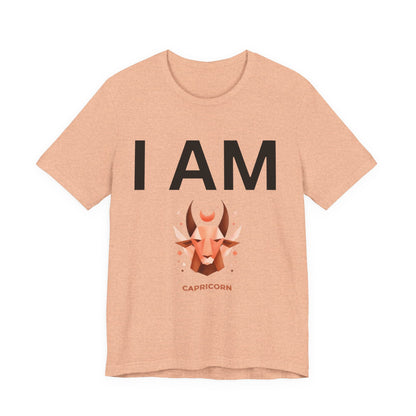 I AM Capricorn Unisex Short Sleeve Tee