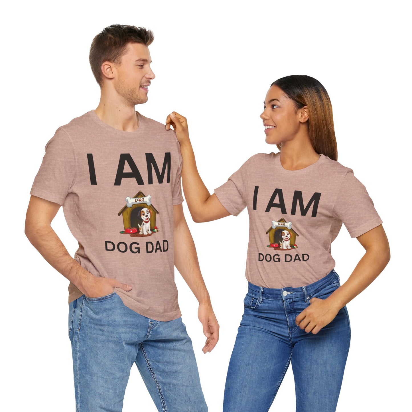 I AM Dog Dad Short Sleeve Tee
