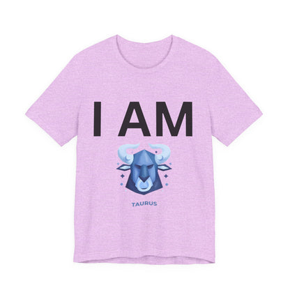 I AM Taurus Unisex Short Sleeve Tee