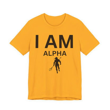 I AM Alpha Men Short Sleeve Tee