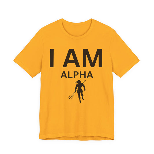 I AM Alpha Men Short Sleeve Tee