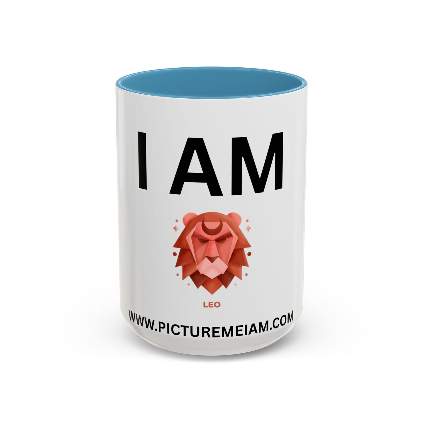 I AM Leo Inspirational Accent Coffee Mug - 11/15oz