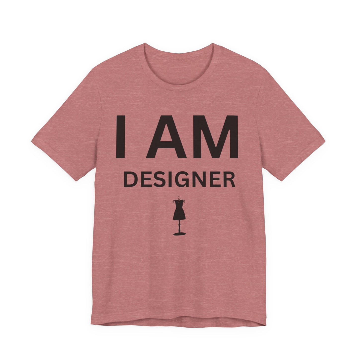 I AM Designer Unisex Short Sleeve Tee
