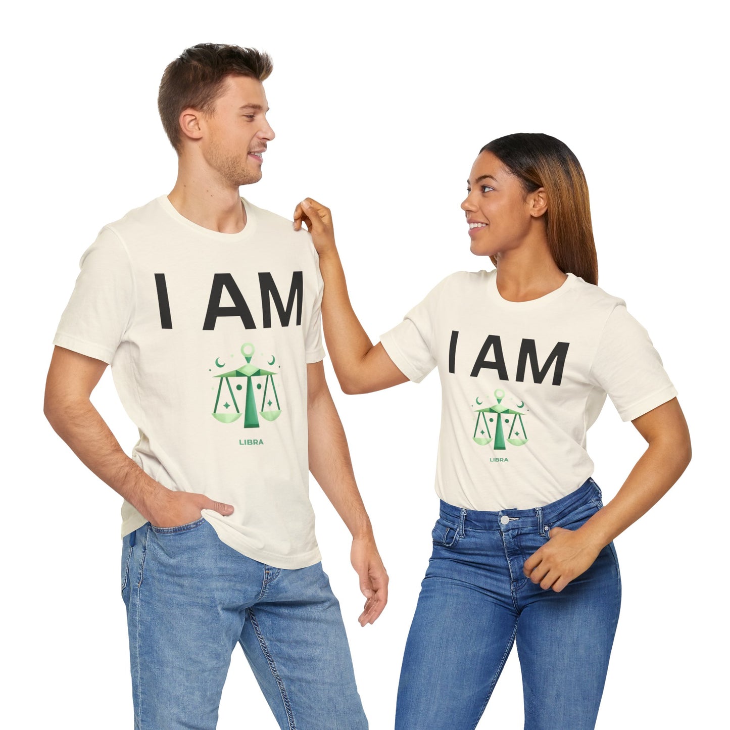 I AM Libra Unisex Short Sleeve Tee