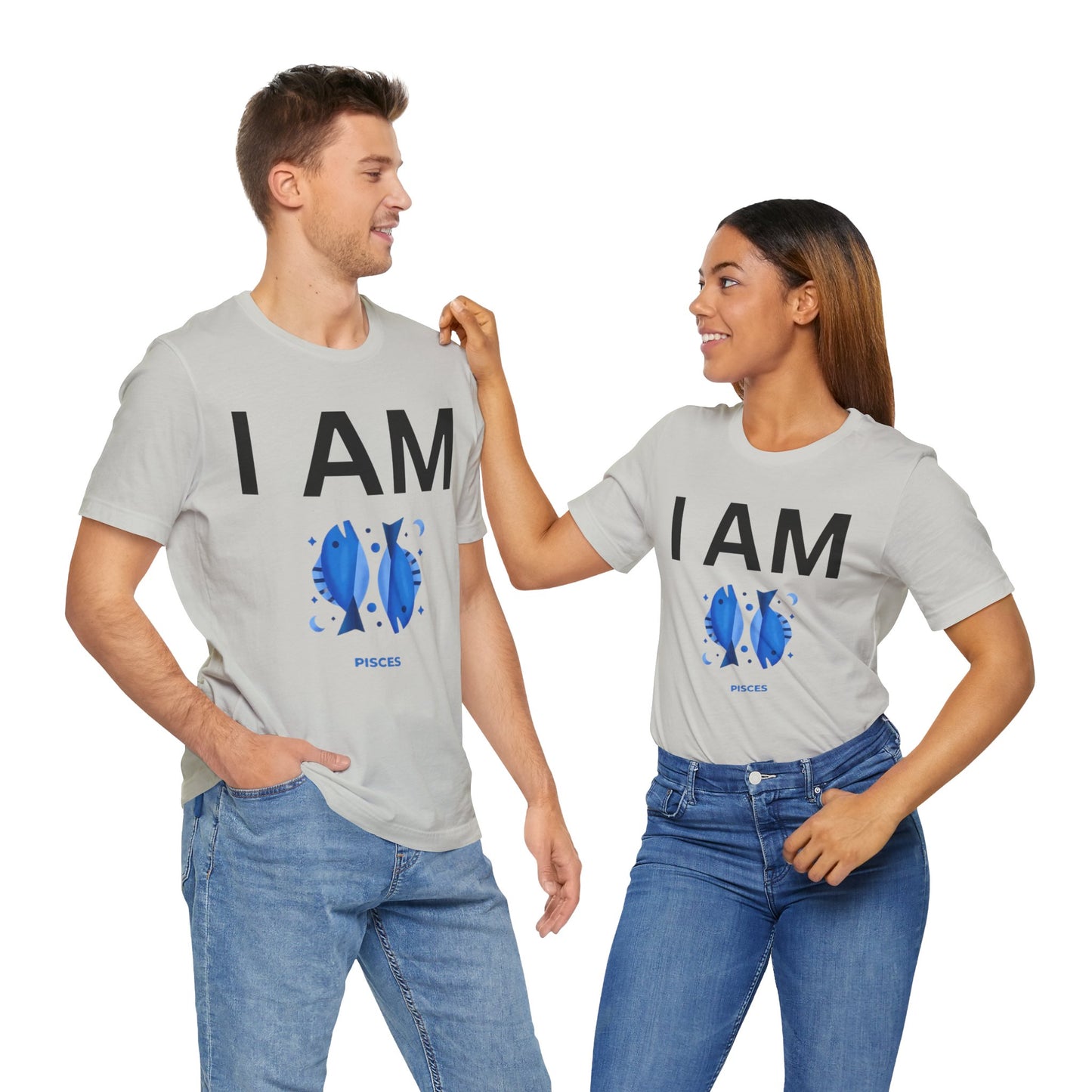 I AM Pisces Unisex Short Sleeve Tee