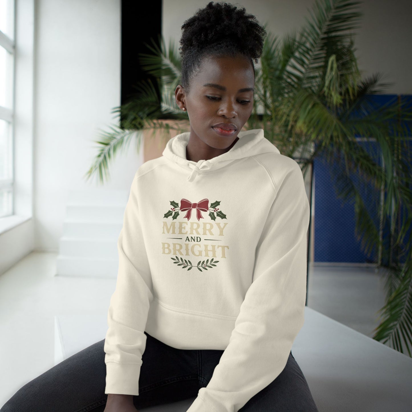 Merry and Bright Holiday Hoodie