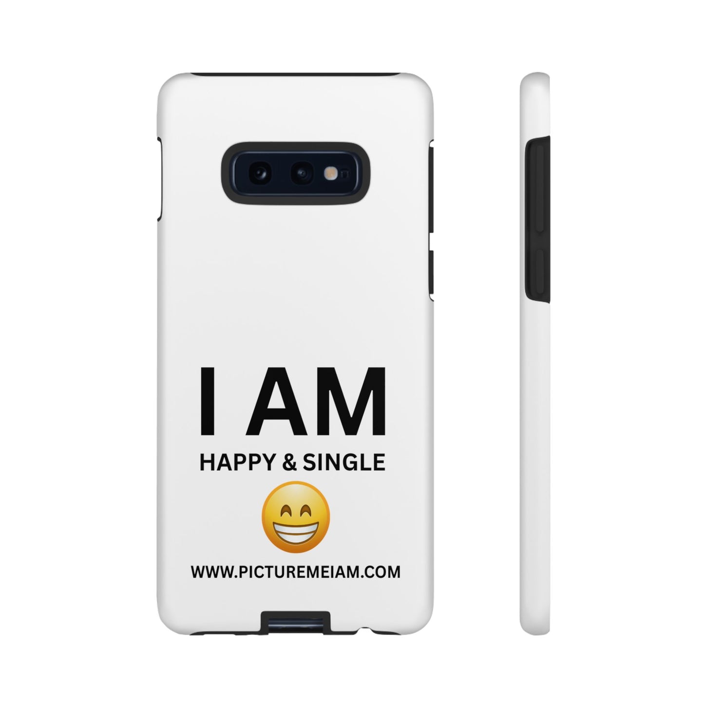 I AM Happy & Single Tough Cases