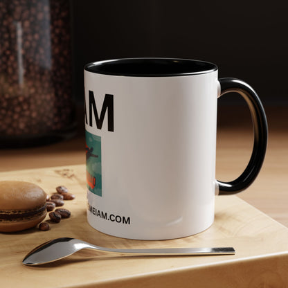 I AM Duper Dad Inspirational Accent Coffee Mug - 11/15oz