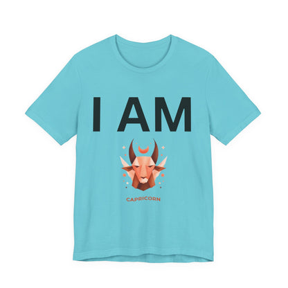 I AM Capricorn Unisex Short Sleeve Tee