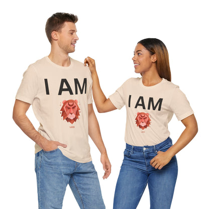I AM Leo Unisex Short Sleeve Tee