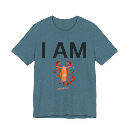 I AM Scorpio Unisex Short Sleeve Tee