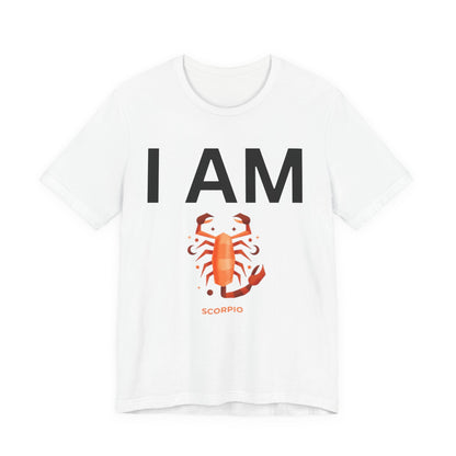 I AM Scorpio Unisex Short Sleeve Tee