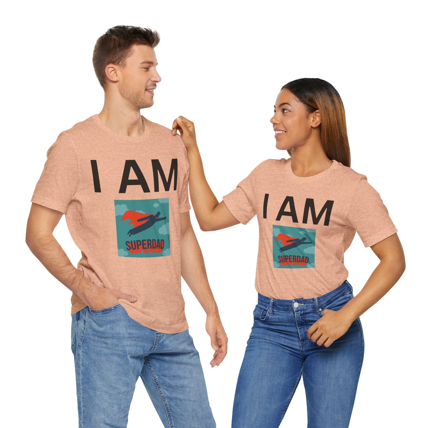 I AM Superdad Short Sleeve Tee