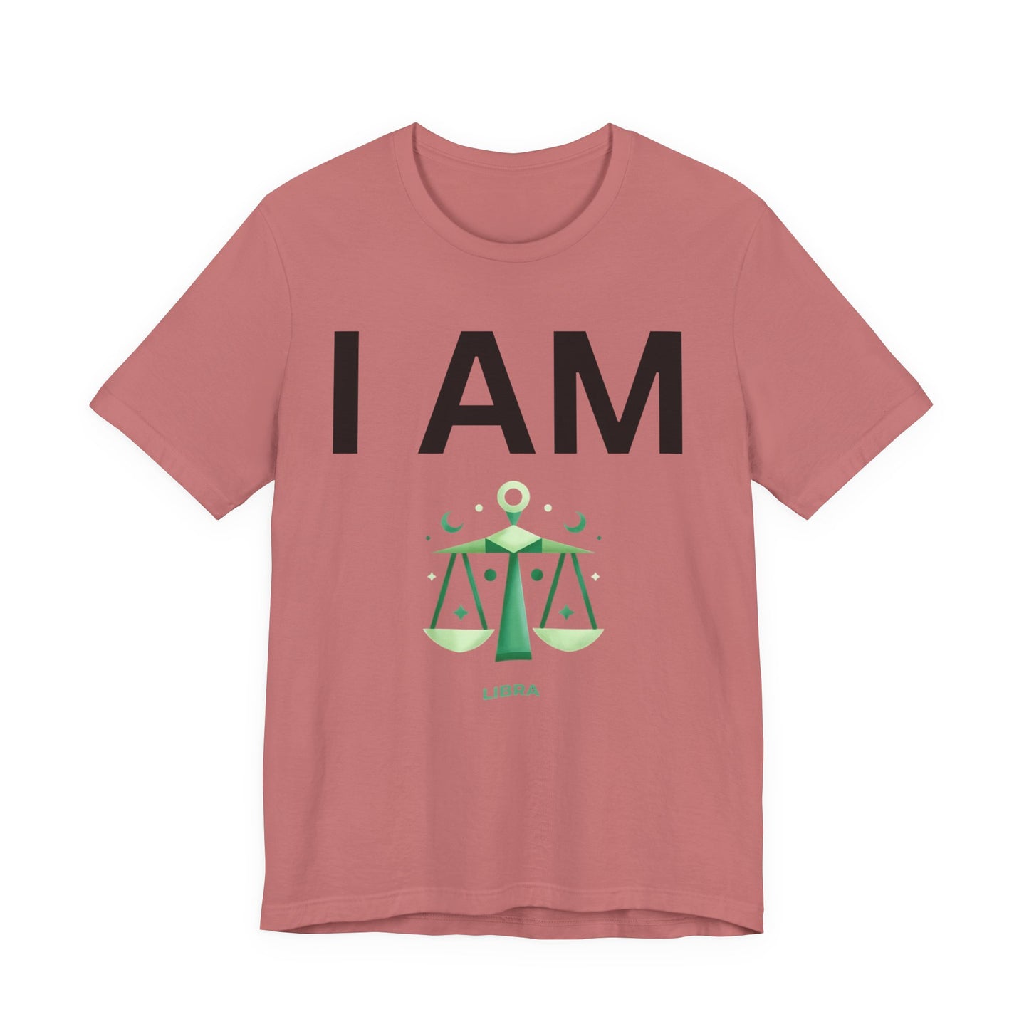 I AM Libra Unisex Short Sleeve Tee