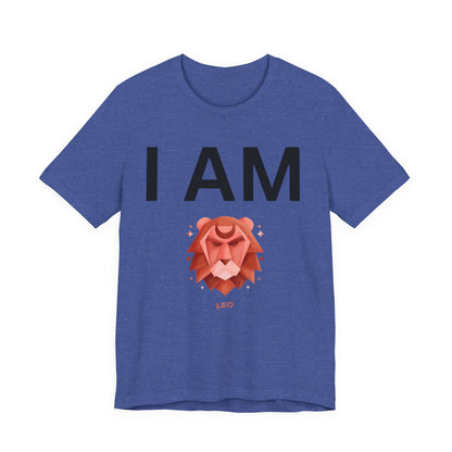 I AM Leo Unisex Short Sleeve Tee