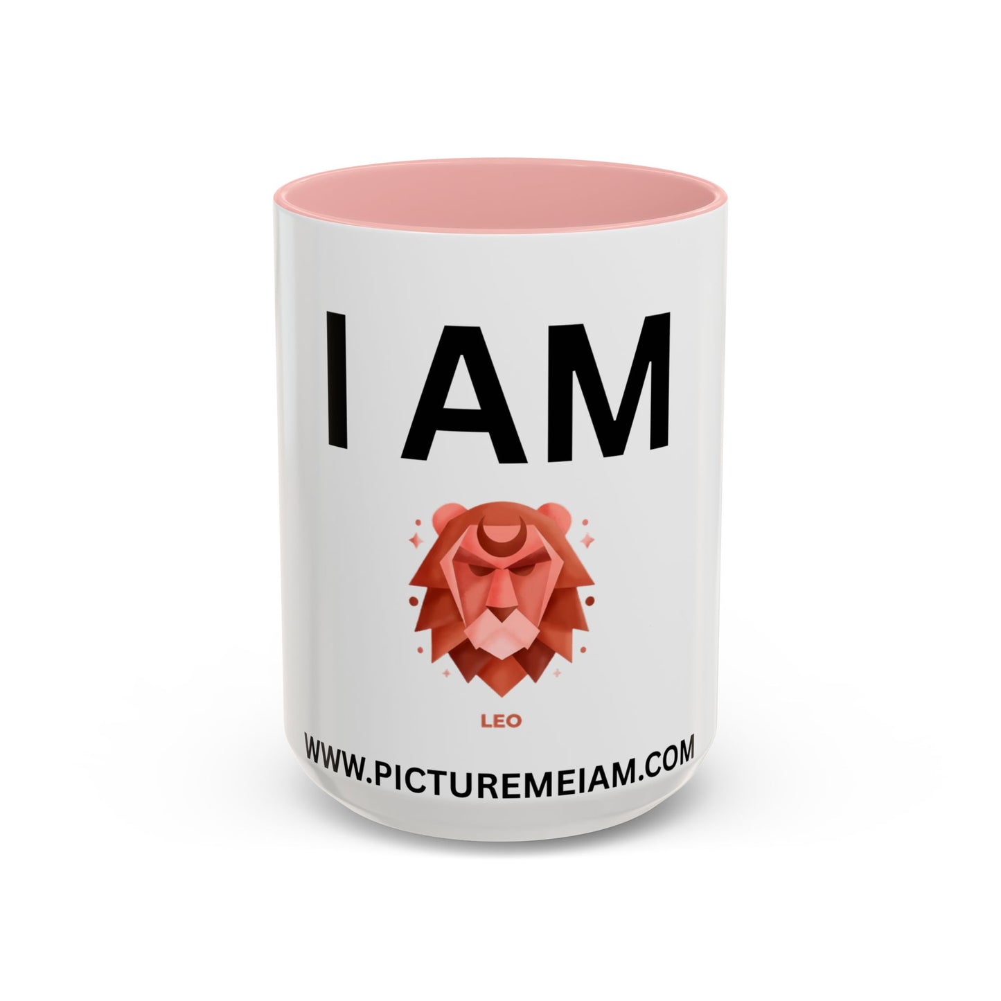 I AM Leo Inspirational Accent Coffee Mug - 11/15oz