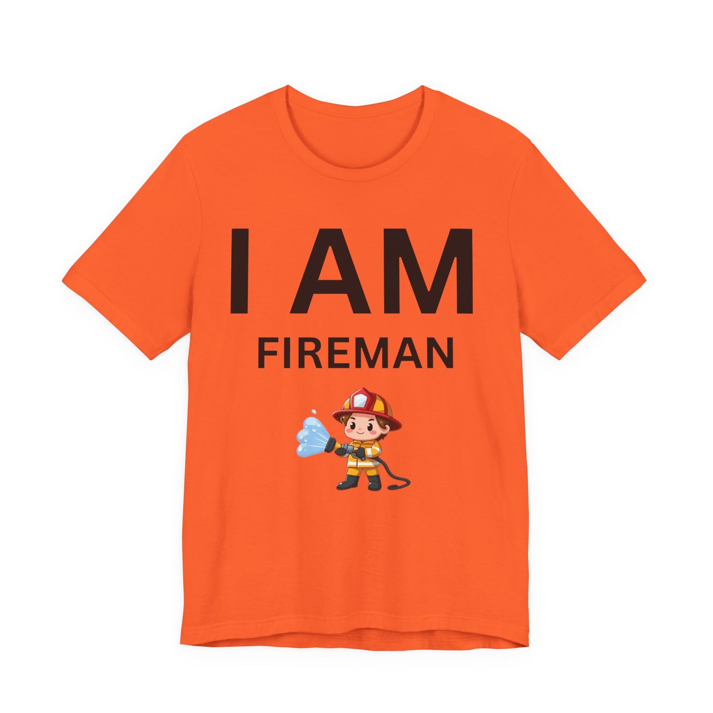 I AM Fireman Short Sleeve Tee